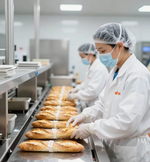 Dây chuyền sản xuất đạt chuẩn ISO 22000 của NTP Food